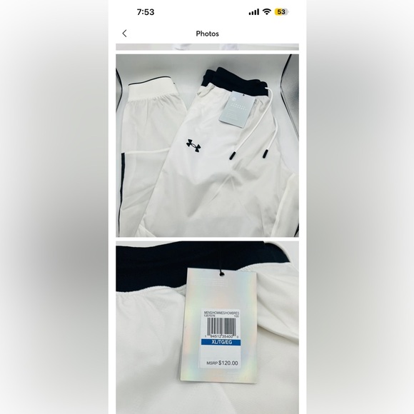 Under Armour Rush Legacy Athlete Recovery Pants Tom Brady - Picture 2 of 3